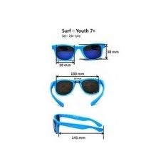 Cолнцезащитные очки Real Kids детские Серф черные (7URBLK)