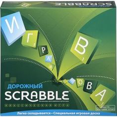 Настольная игра Mattel Scrabble дорожный обновленный (CJT18)