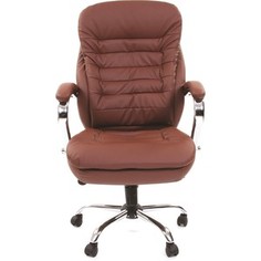 Офисное кресло Chairman 795 ЭКО коричневый