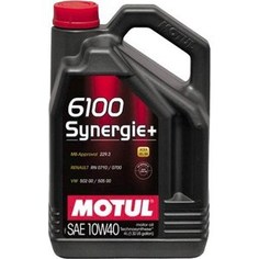 Моторное масло MOTUL 6100 Synergie Plus 10W-40 4 л