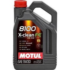 Моторное масло MOTUL 8100 X-Clean FE 5w-30 5 л