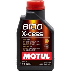 Моторное масло MOTUL 8100 X-cess 5w-40 1 л
