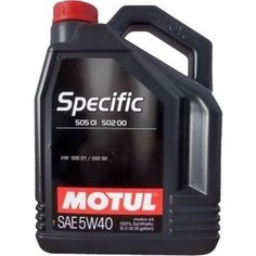 Моторное масло MOTUL Specific 505.01 5w-40 5 л