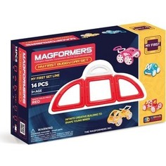 Конструктор Magformers My First Buggy, красный (63145)