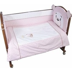 Комплект в кроватку Сонный Гномик Умка 3 предмета розовый (КСВ3-0364376/2)