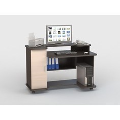 Стол компьютерный ВасКо КС 20-12 - венге/дуб молочный