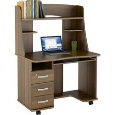 Стол компьютерный ВасКо КС 20-21 М2 - орех валенсия