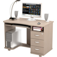 Стол компьютерный ВасКо КС 20-40 - дуб молочный