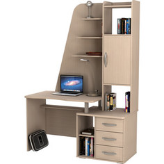 Стол компьютерный ВасКо КС 20-43 - дуб молочный