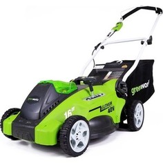 Газонокосилка аккумуляторная GreenWorks G40LM40