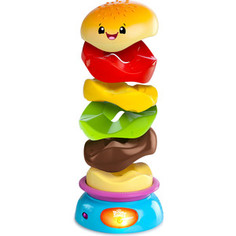 Развивающая игрушка Bright Starts пирамидка Веселый бутерброд (52126)