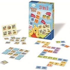 Настольная игра Ravensburger 3-в-1 Винни (22192)