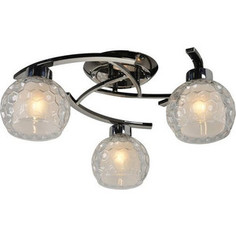 Потолочная люстра IDLamp 875/3PF-Darkchrome