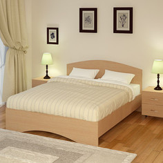 Кровать Промтекс-Ориент Рено 1 Клен танзай (80x200x77 см)