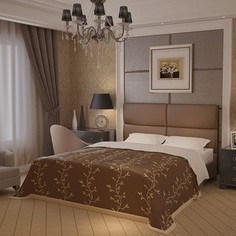 Кровать Промтекс-Ориент Бенито 010 Luxa Perl Nut (140x200x110 см)