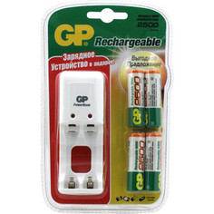Зарядное устройство GP PB330GS250BB5-CR4 (+аккумуляторы 2500mAh)