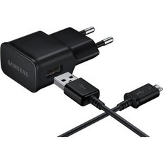 Сетевое зарядное устройство Samsung +micro USB 2A Black (EP-TA12EBEUGRU)