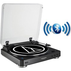 Виниловый проигрыватель Audio-Technica AT-LP60BT BK