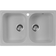 Мойка кухонная AquaGranitEx M-15 775х495 серый (M-15 310)