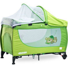 Манеж-кровать Caretero Grande green зеленый (TERO-351)