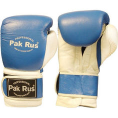 Перчатки боксерские Pak Rus 10 OZ синие (PR-12492)