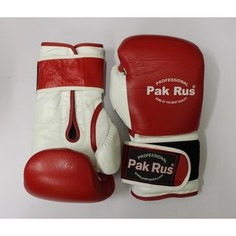 Перчатки боксерские Pak Rus 12 OZ красные (PR-12492)