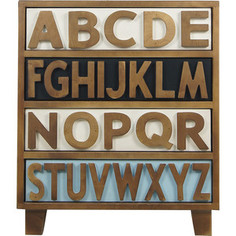 Комод Etagerca Alphabeto Birch RE-032ETG/4