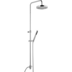 Душевая система Cezares Over без смесителя с ручным и верхним душем, хром (Over-CDD-01-Cr)