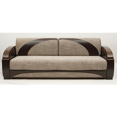 Диван Галактика Паркер Д3 mercury dark brown, alba beige