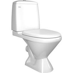 Унитаз компакт Della Glance Super Plus с крышкой сиденьем микролифт (DE811090014)