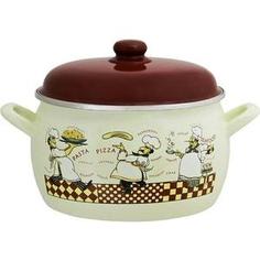 Кастрюля эмалированная 1.7 л Metrot Эксклюзив Повара (131763)