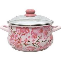 Кастрюля эмалированная 2.0 л Metrot Эмина Сакура (098075)