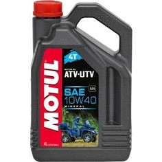 Моторное масло MOTUL ATV-UTV 4T 10W-40 4 л
