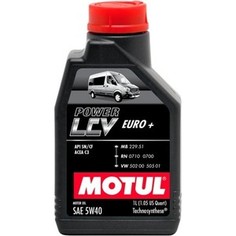 Моторное масло MOTUL Power LCV Euro+ 5W-40 1 л