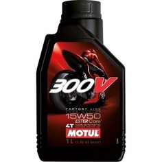 Моторное масло MOTUL 300V Factory Line Road Racing 15W-50 1 л