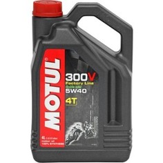 Моторное масло MOTUL 300V Factory Line Road Racing 5W-40 4 л