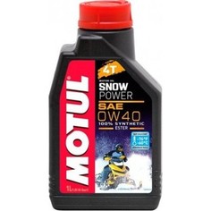 Моторное масло MOTUL Snowpower 4T 0W-40 1 л