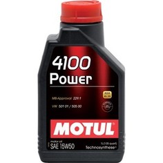 Моторное масло MOTUL 4100 Power 15W-50 1 л