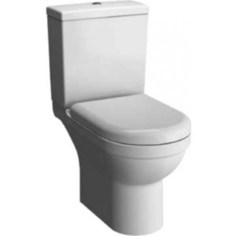 Унитаз компакт Vitra S50 Rim-Ex безободковый с сиденьем микролифт (9797B003-7204)