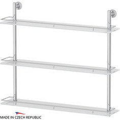 Полка 3-х ярусная 70 см FBS Vizovice хром (VIZ 071)