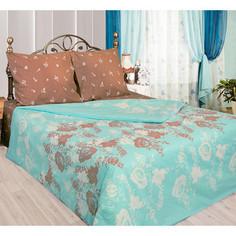 Комплект постельного белья Сова и Жаворонок 2-х сп, бязь, Карамель, n50