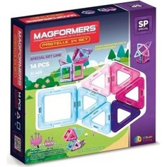 Магнитный конструктор Magformers 14 Pastelle set (704001)