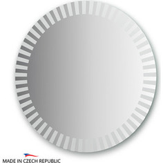 Зеркало FBS Artistica D80 см, с орнаментом - домино, вертикальное или горизонтальное (CZ 0720)