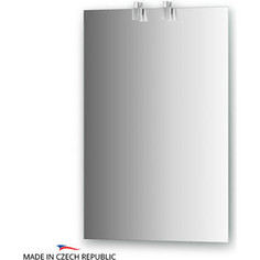 Зеркало Ellux Artic 50х75 см, с 2-мя светильниками 40 W (ART-B2 0205)