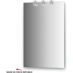 Зеркало Ellux Artic 50х75 см, с 3-мя светильниками 60 W (ART-B3 0205)