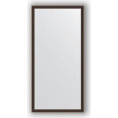Зеркало в багетной раме Evoform Definite 48x98 см, витой махагон 28 мм (BY 0693)