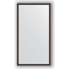 Зеркало в багетной раме Evoform Definite 58x108 см, витой махагон 28 мм (BY 0727)