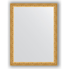 Зеркало в багетной раме Evoform Definite 62x82 см, сусальное золото 47 мм (BY 1008)