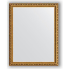 Зеркало в багетной раме Evoform Definite 74x94 см, золотой акведук 61 мм (BY 1043)