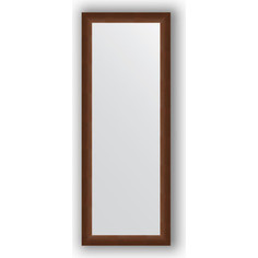 Зеркало в багетной раме Evoform Definite 56x146 см, орех 65 мм (BY 1074)